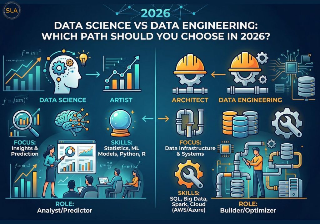 Data Science vs Data Engineering: Which path should you choose in 2026?